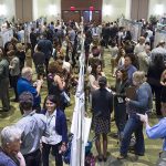 A record crowd of presenters for USF Health Research Day.